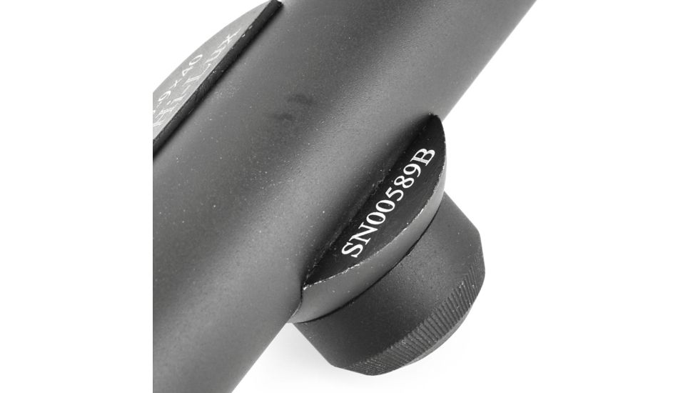 Hi-Lux M40 3-9x40mm Rifle Scope w/ 1in. Tube, Matte Black, Small, Auto-Range BDC Reticle M40TACH39X40