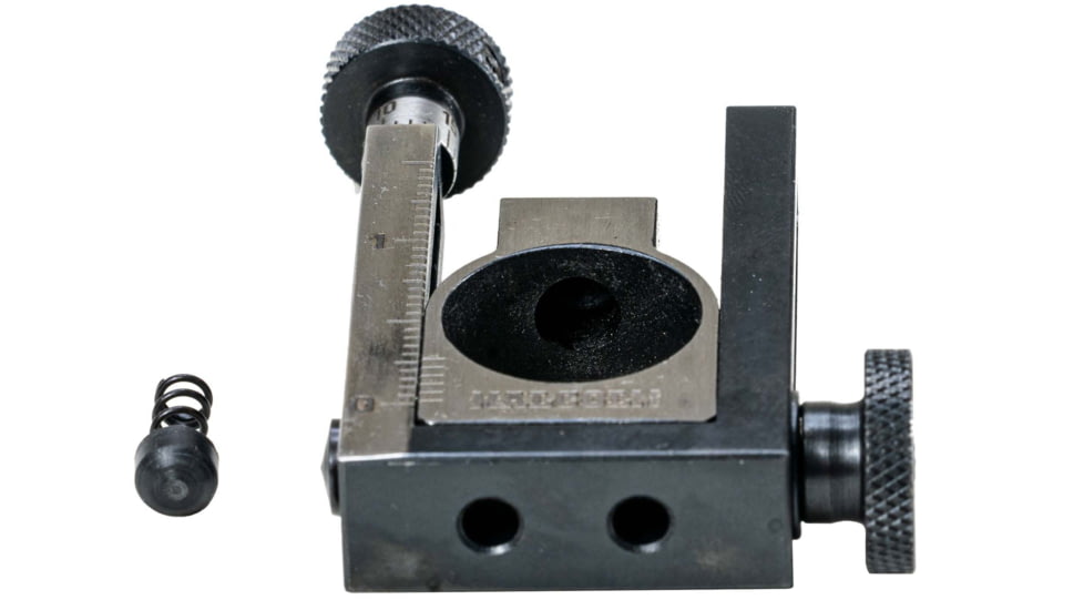 Hi-Lux Optics Malcolm 6X Long Scope Sliding Mounts, Matte Black, Small, M34DDSMT