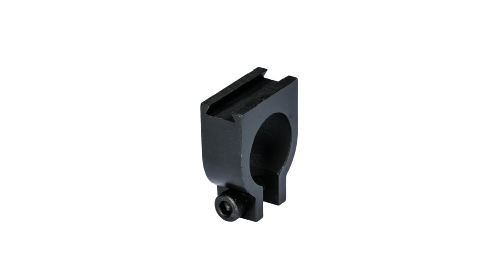 Hi-Lux Optics Round Barrel Off-Set Mounting Kit, 0.875'' Barrel OD, Matte Black, Small, RBOSMT875