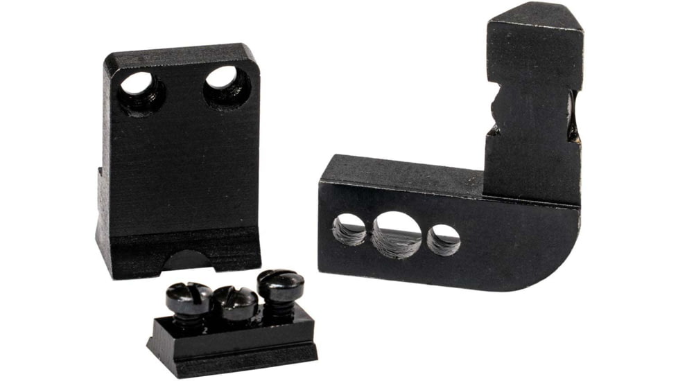 Hi-Lux Optics Winchester 92/94 Side Mounting Kit, Crescent Cut - Front &amp; Rear, Matte Black, W9294MT-C