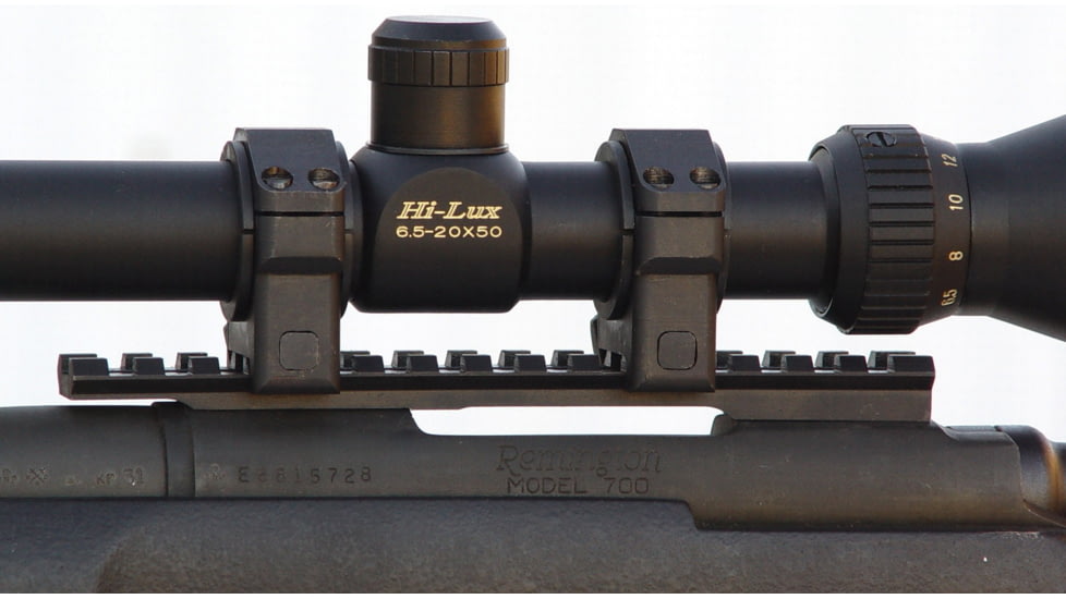 Hi-Lux Tactical Rifle Scope Rings and Inserts, 30mm Ring, 1in Insert, Medium, 30SSRMI