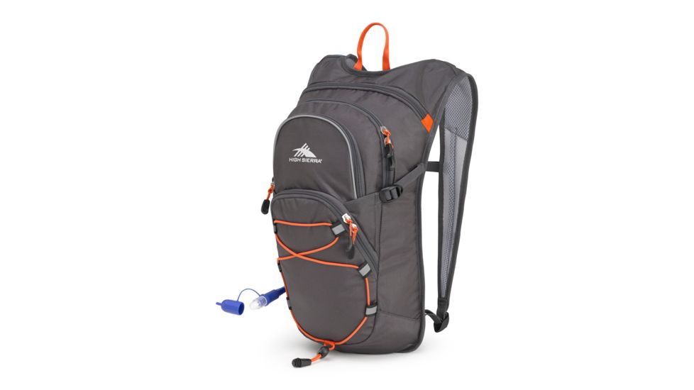 High Sierra HydraHike 8L Hydration Pack, Mercury/Redline, 20.0inx 12.0inx 4.0in, 105491-4637