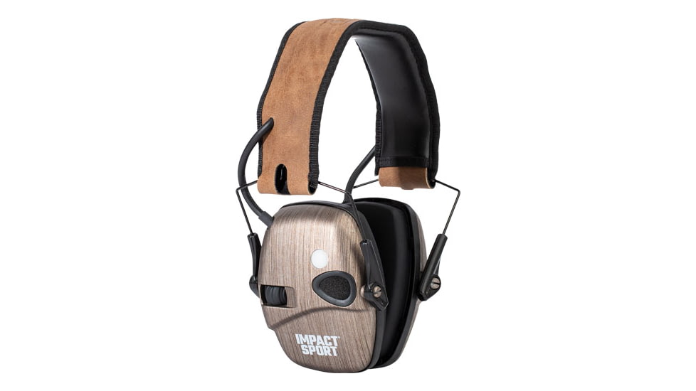 USED Howard Leight Impact Sport Bluetooth Earmuff Nrr21 Bronze, EDEMO1, Condition Fair, Defective