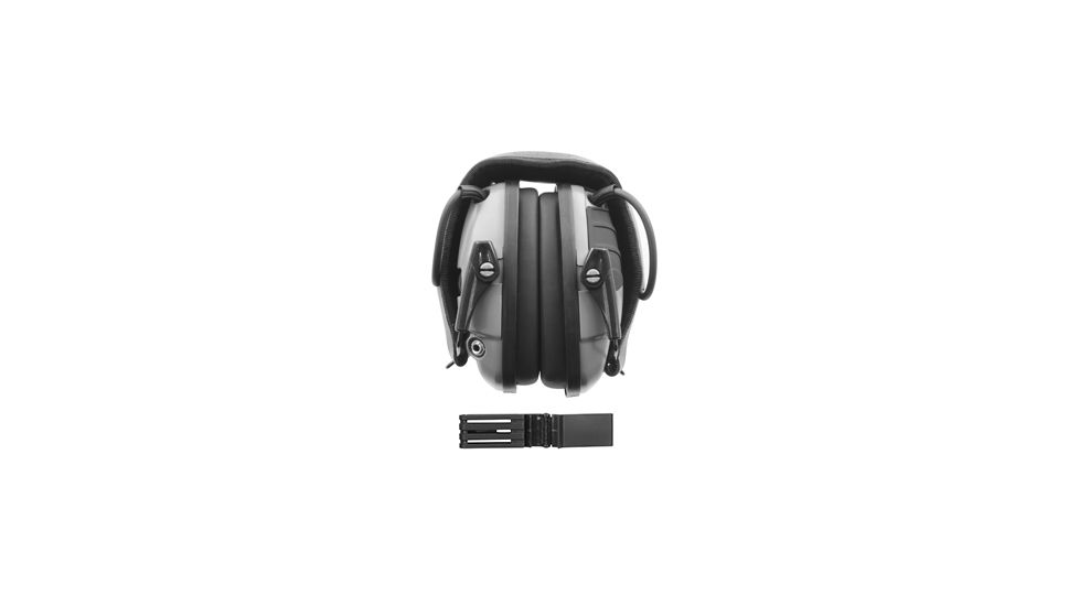 Howard Leight Impact Sport Bolt Electronic Earmuff, Gray, One size fits most, R-02232
