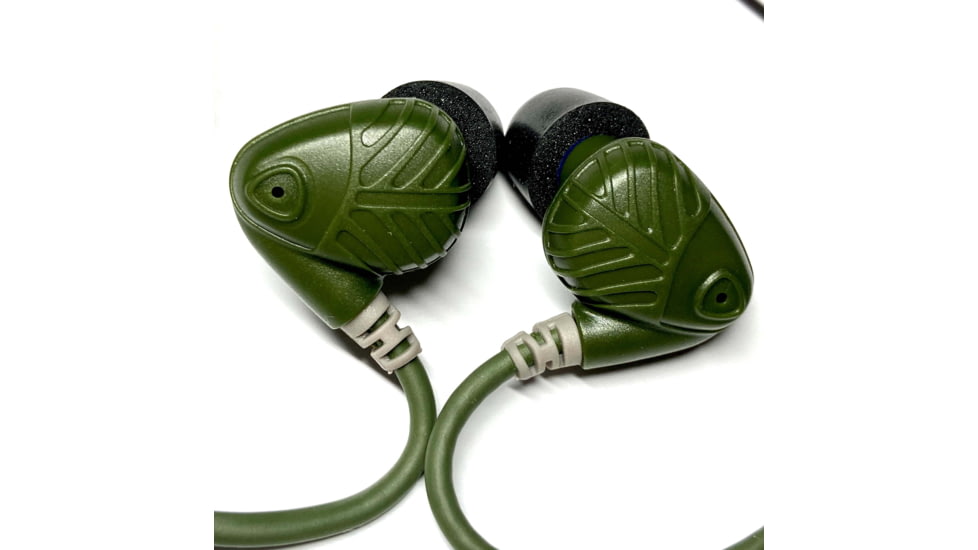 Howard Leight Impact Sport In-Ear Passive Hear Through Technology, OD Green, R-02700
