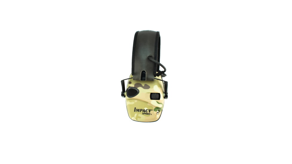 Howard Leight Impact Sport MultiCam Sound Amplification Electronic Shooting Earmuff, Camo, R-02526