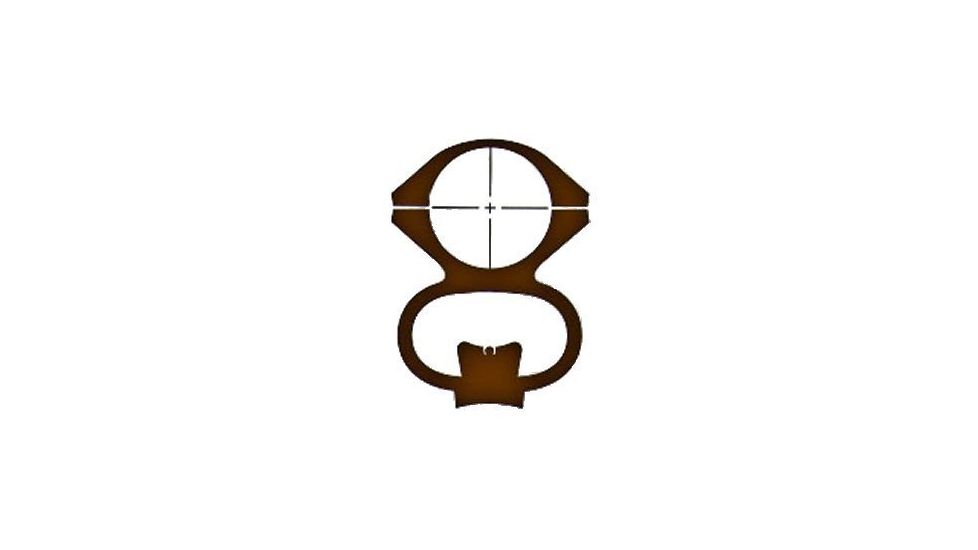 Ironsighter Muzzleloader See-Thru Mount For Thompson Center Arms Encore 342