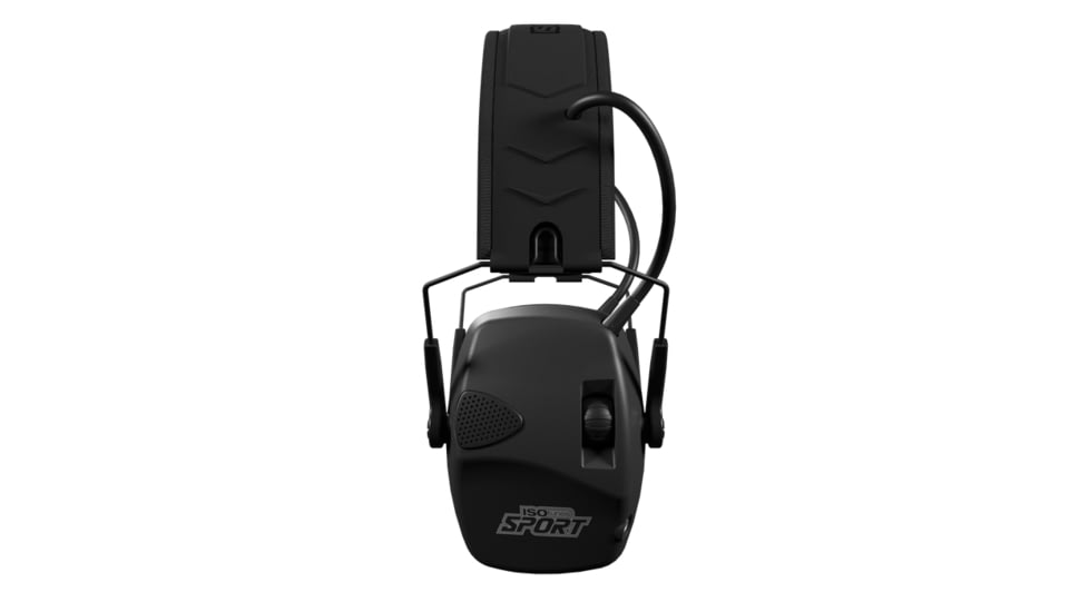 ISOtunes Sport DEFY Slim Tactical Earmuffs, 20 NRR, Black, IT-42