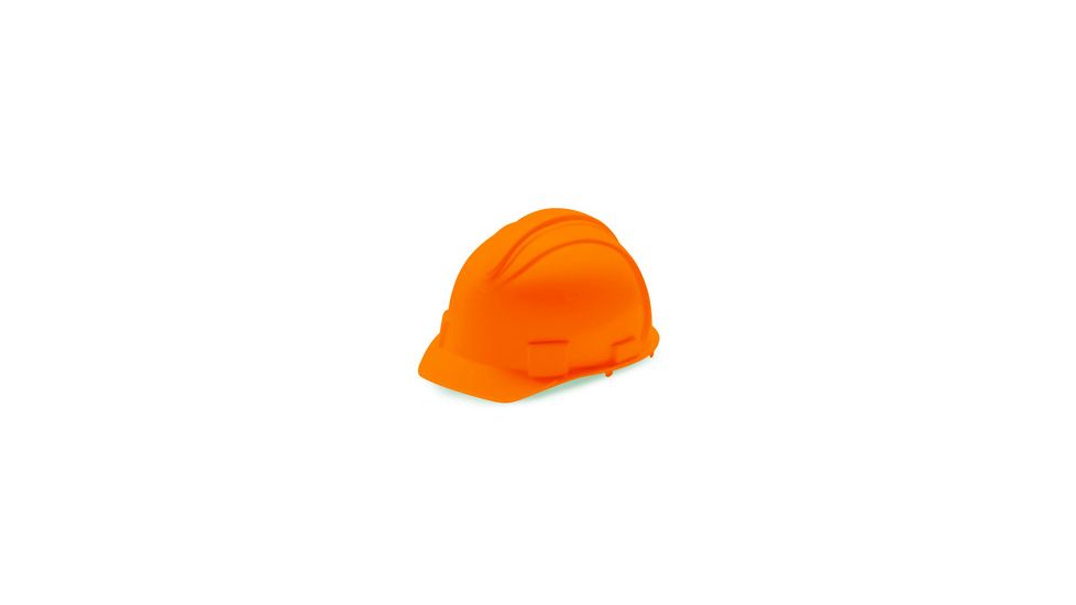 Jackson Safety Charger Hard Hat, 4 Point Ratchet Suspension, Hi-Viz Orange 20395