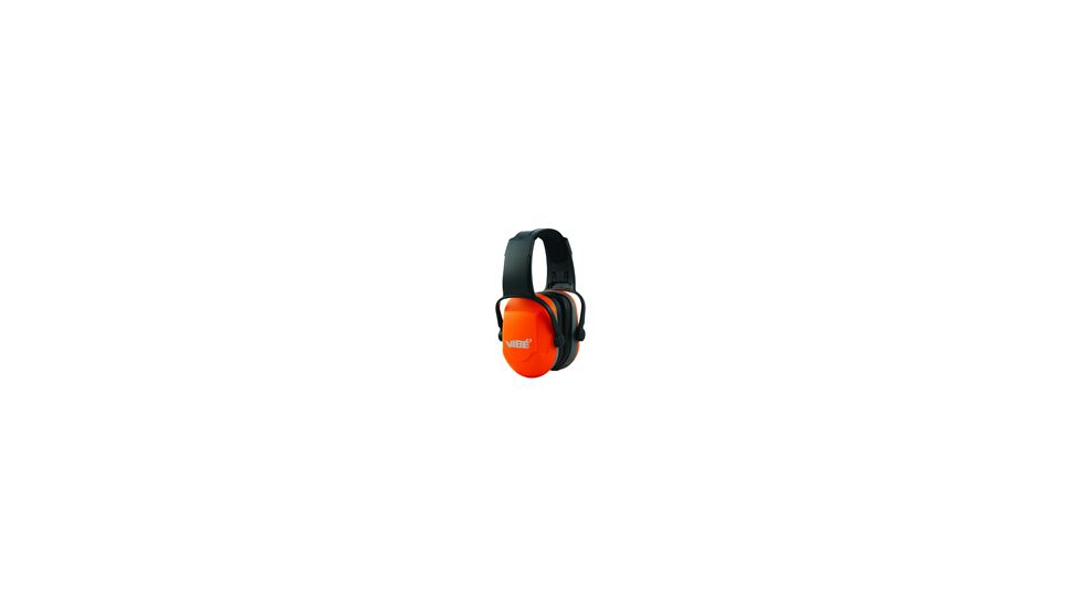 Jackson Safety Vibe 22 and 23 Earmuff: Vibe 23 Headband, NRR 23 Earmuff, Orage 20773