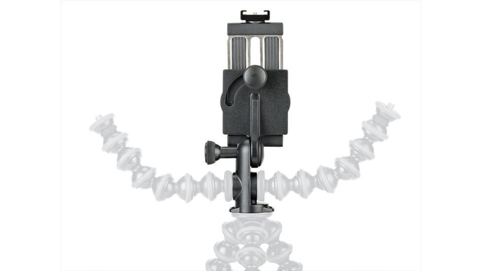 JOBY GripTight PRO 2 Mount, w/ Cold Shoe Pro Mount for Mounting Accessories, Black, JB01525