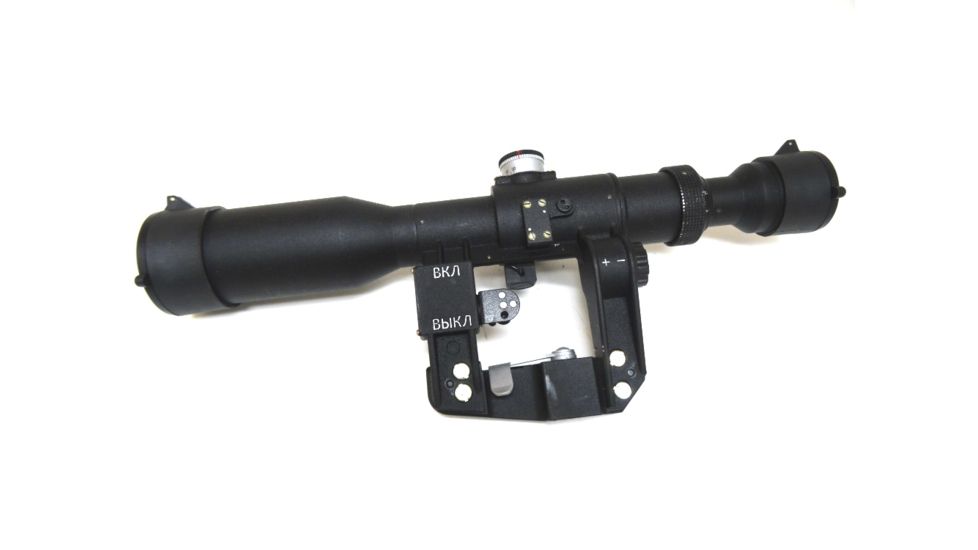 Kalinka Optics POSP 3-9x42 Rifle Scope, 1000m Rangefinder, SVD, Black, GSPOSP3942SVD