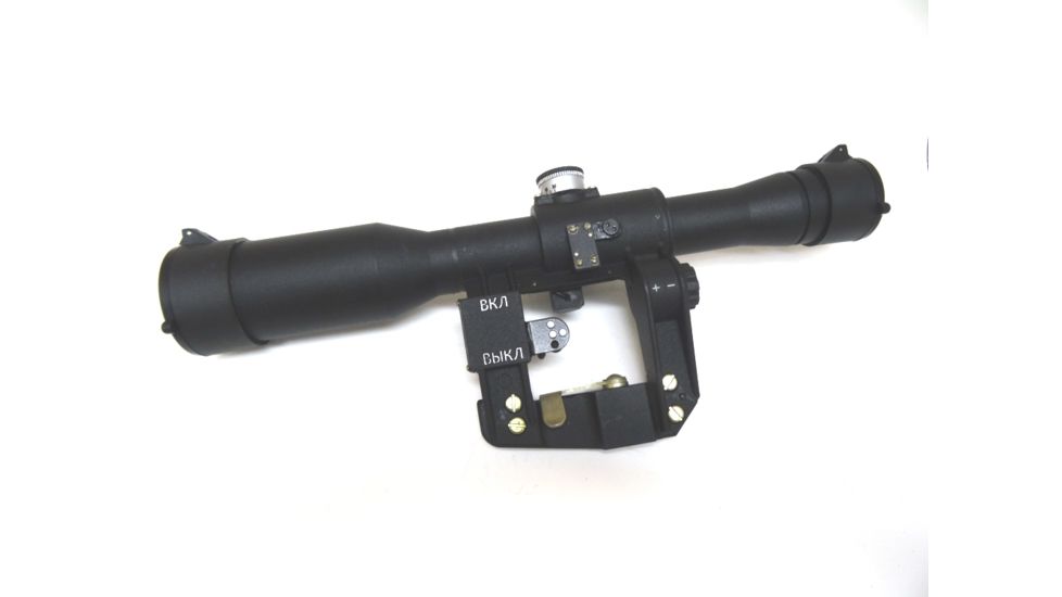 Kalinka Optics POSP 6x42 Rifle Scope, 1000m Rangefinder, SVD, Black, GSPOSP642SVD