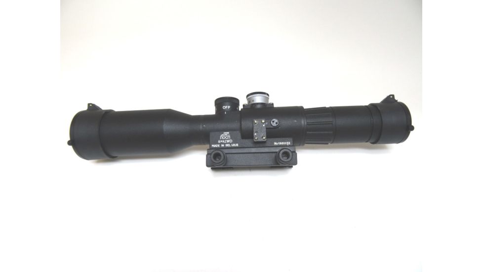 Kalinka Optics POSP 6x42 Rifle Scope, D VariPOSP, Focus, 1000m Rangefinder, Weaver, Black, GSPOSP642DVPW