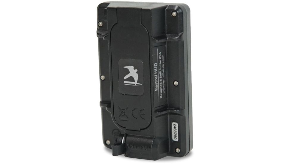 Kestrel Hud For 5 Series Ball- Istics Meters Black W/remote