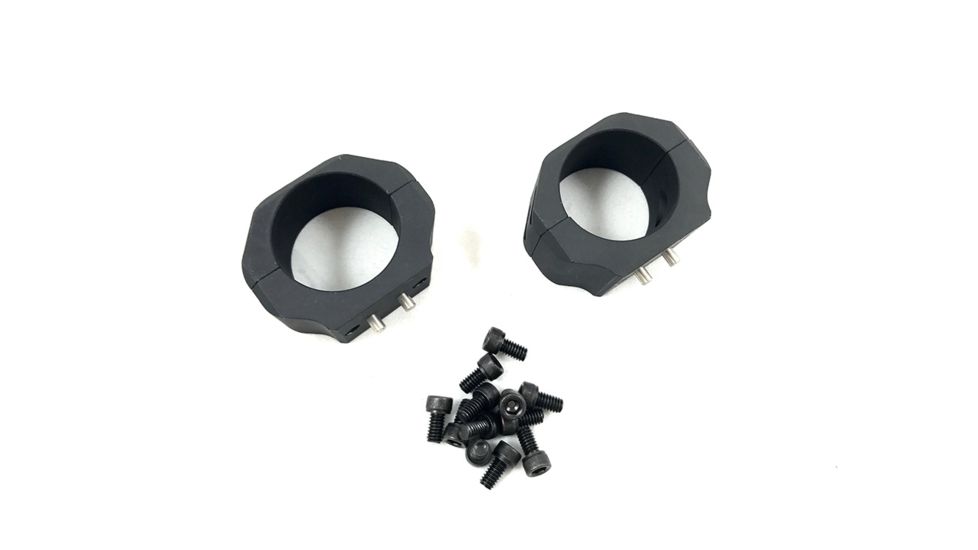 Kinetic Development Group SIDELOK Modular Optics Mount, 30 mm Ring Set, Black Sid5-530
