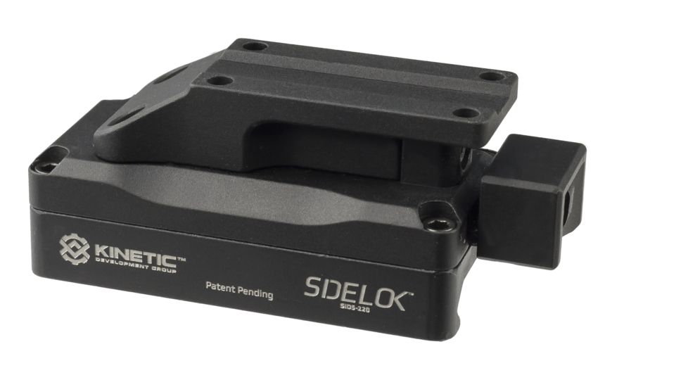 Kinetic Development Group SIDELOK MRO MOUNT Lower 1/3 Co-witness, Black SID5-220