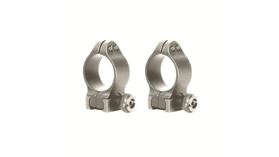 Knight Rifles Muzzleloading Quick Detachable Scope Rings - Silver, 900770