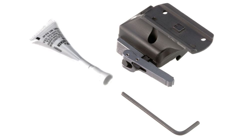 Knight's Armament Aimpoint Micro Mount Kit, Quick Detach, NVG Elevated, Black KM30102