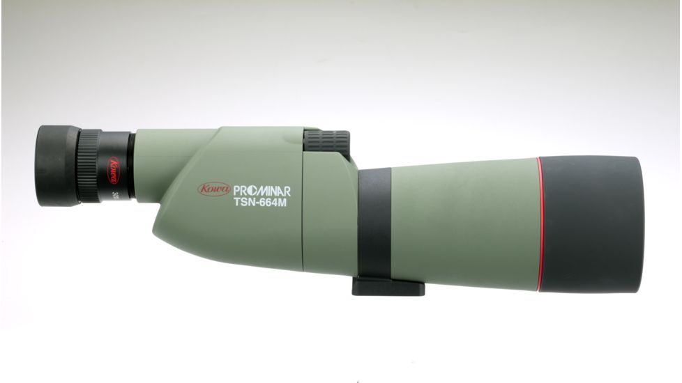 Kowa PROMINAR TNS-664 XD Glass Objective Lens Straight Spotting Scope,Green Body ONLY TSN-664M