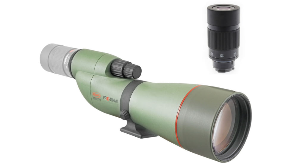 Kowa TSN-774 Spotting Scope Straight and Wide Angle Zoom Eyepiece Kit