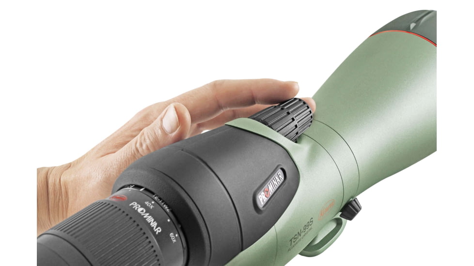 Kowa TSN-99S Pure Fluorite Spotting Scope with TE-11WZ II 30-70x Zoom Eyepiece, Straight, Green, TSN-99S ZM SET