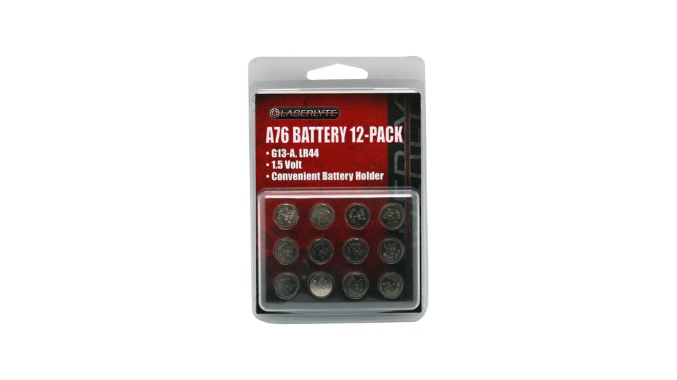 LaserLyte A76, 12 Pk: CK-MS BAT-A76