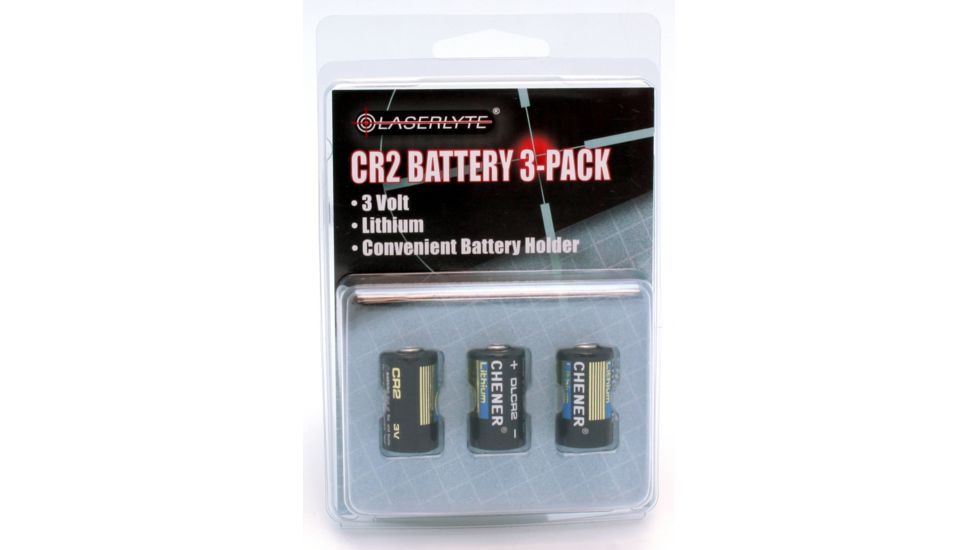 LaserLyte Battery 3 Pack - CR2 Battery BAT-CR2