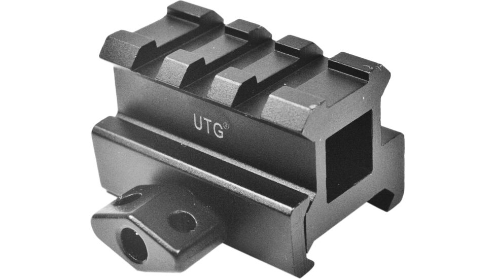 Leaper UTG 0.83in High 3 Slot Medium Profile Compact Riser Mount MNT-RS08S3