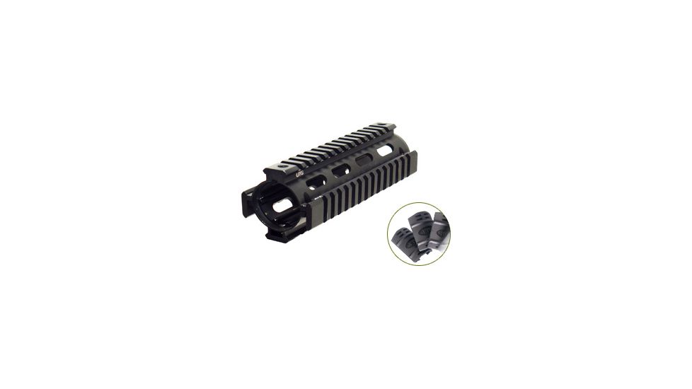 Leapers Model 4/15 Carbine Length Quad Rail System MNT-T416S