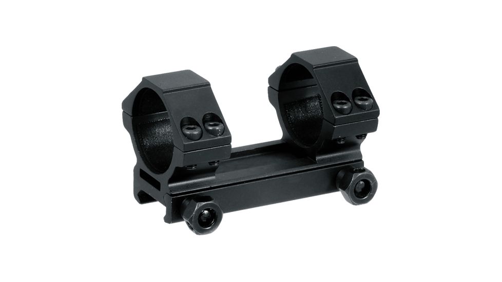 Leapers AccuShot Premium 30mm Weaver Style Shorty (75mm Long) Integral See-Thru Low Profile Mount RGWM2PA-30L4