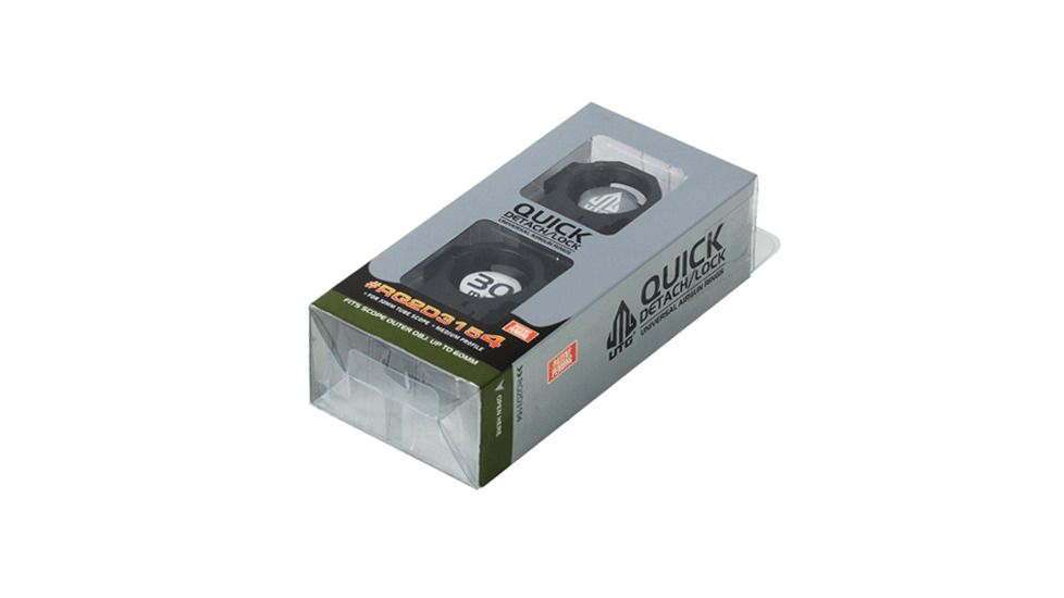 Leapers UTG Max Strength .22/ Airgun Tensioned Stop Pin QD Rings RQ2D3154