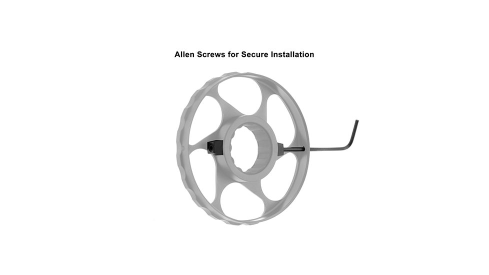 Leapers Side Wheel Add-on / Side Parallax Adjustable BugBuster SCP-SW080BB