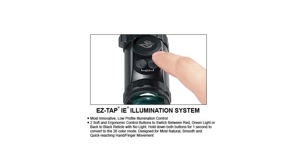 Leapers UTG 1 inch True Hunter 4-16X40 Scope, AO, 36-color Mil-dot, Black SCP-U4164AOIEN
