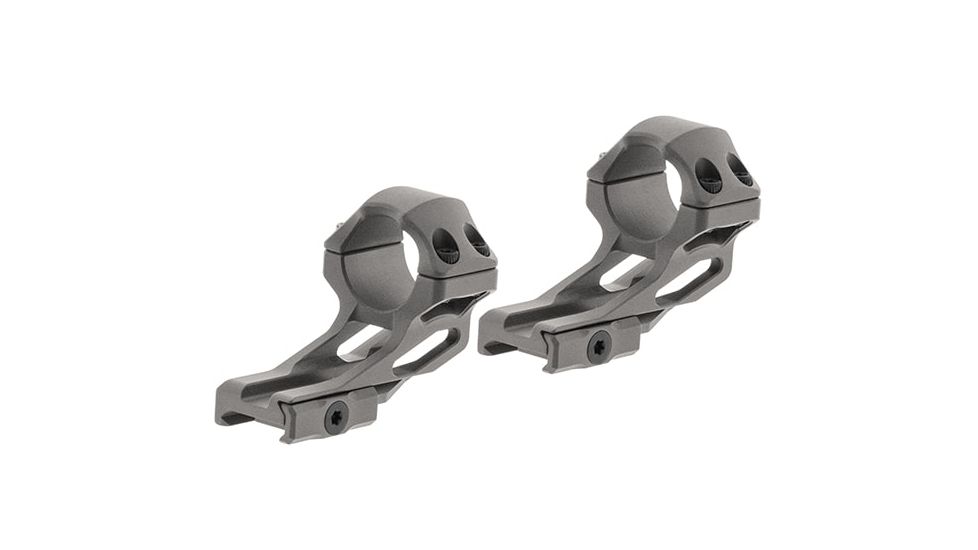 Leapers UTG ACCU-SYNC 1in High Profile 37mm Offset Picatinny Rings, Gun Metal, _x000D_ AIR122SM, EDEMO2