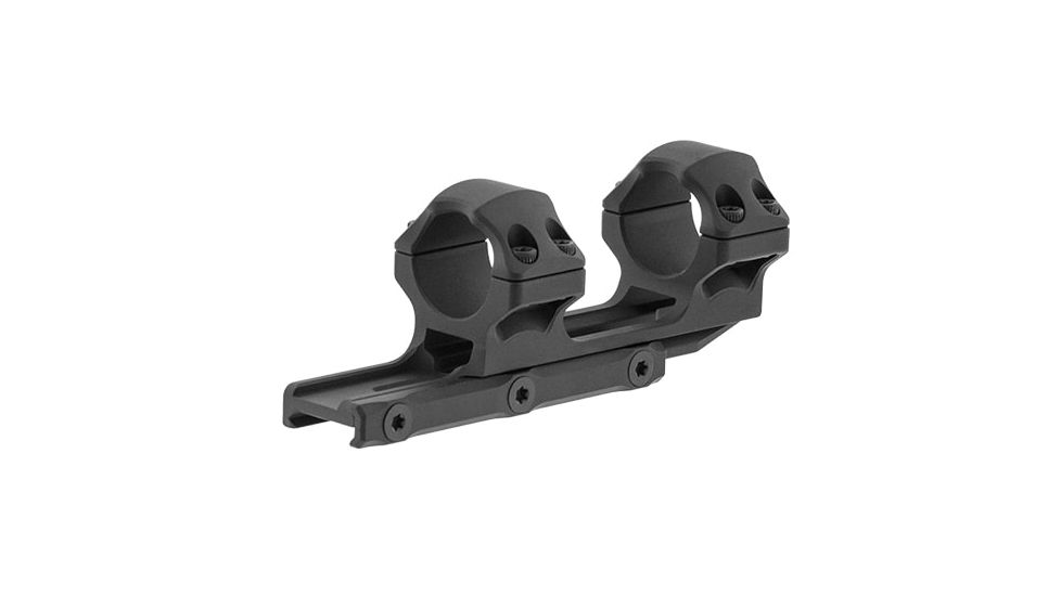 Leapers UTG ACCU-SYNC 1in Medium Profile 34mm Offset Picatinny Rings, Matte Black, _x000D_ AIR11834