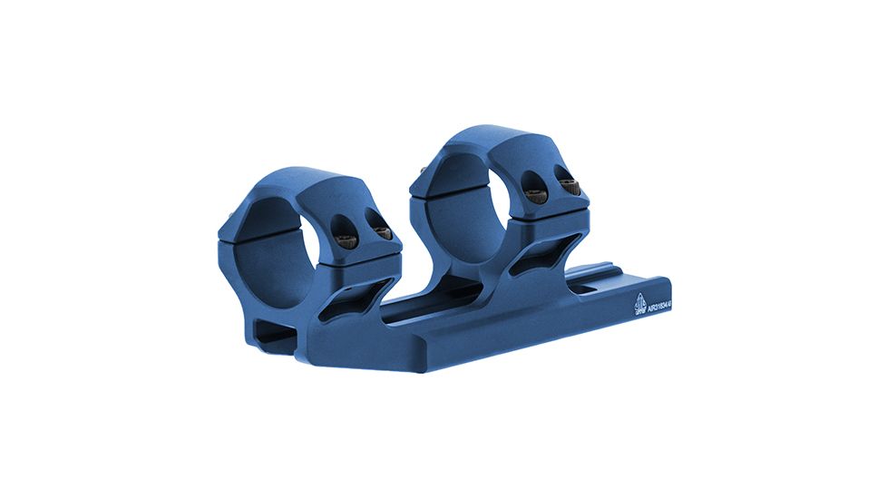 Leapers UTG Accu-Sync 30mm Medium Profile 34mm Offset Pic. Rings, Blue Anodize AIR31834AB