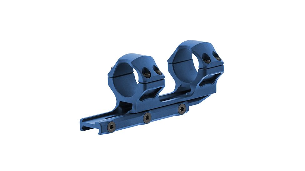 Leapers UTG Accu-Sync 30mm Medium Profile 34mm Offset Pic. Rings, Blue Anodize AIR31834AB