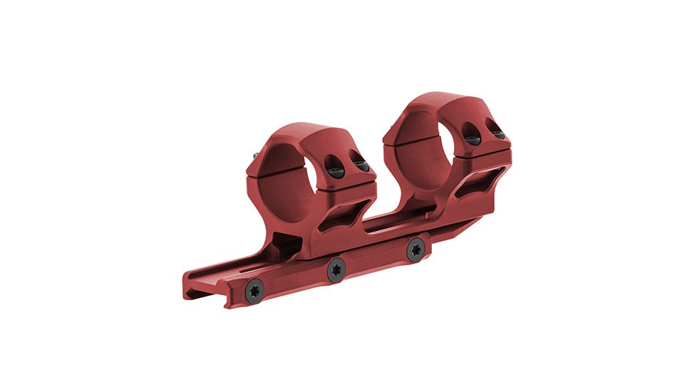 Leapers UTG Accu-Sync 30mm Medium Profile 34mm Offset Pic. Rings, Red Anodize AIR31834AR
