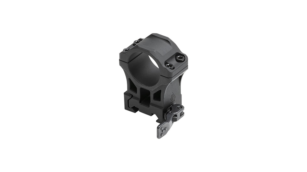 Leapers UTG ACCU-SYNC QR Scope Rings, 1in, High Profile, Picatinny, Black, AQR120