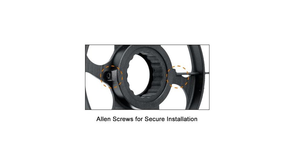 Leapers UTG Add-on Index Wheel for Side Wheel AO Scope, 60mm, _x000D_ SCP-SW060B