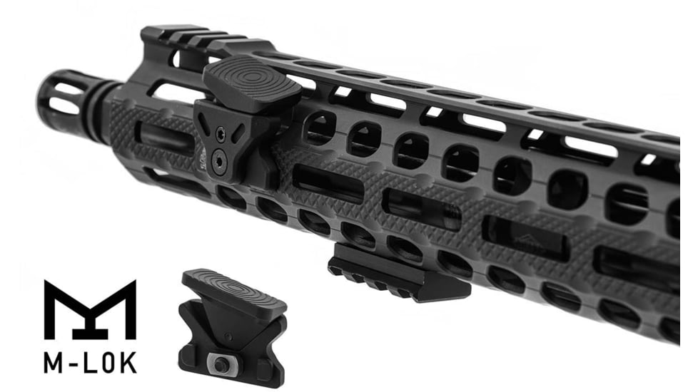 Leapers UTG Angled Index Mount, M-LOK, Matte Black, TL-TRM01