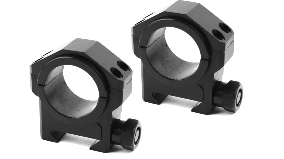 Hi-Lux Tactical Rifle Scope Rings and Inserts, 30mm Ring, 1in Insert, Medium