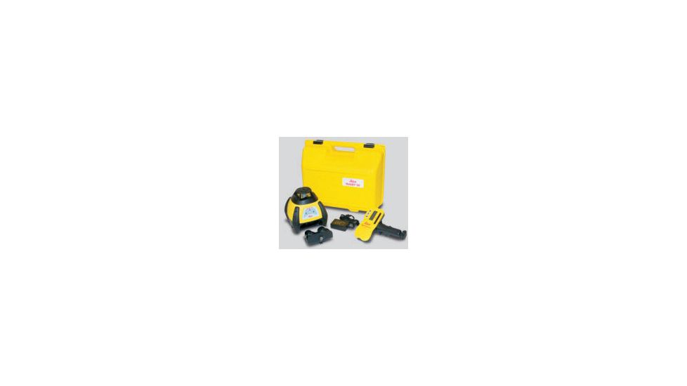 Leica Geosystems 6000731 Rugby 50 GC Construction Laser Package: Rod-Eye Pro, Alkaline Batteries
