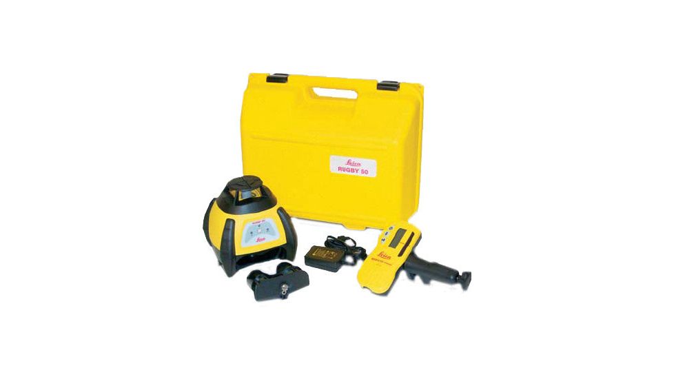 Leica Geosystems Rugby 50 GC Package with Rod-Eye Basic
