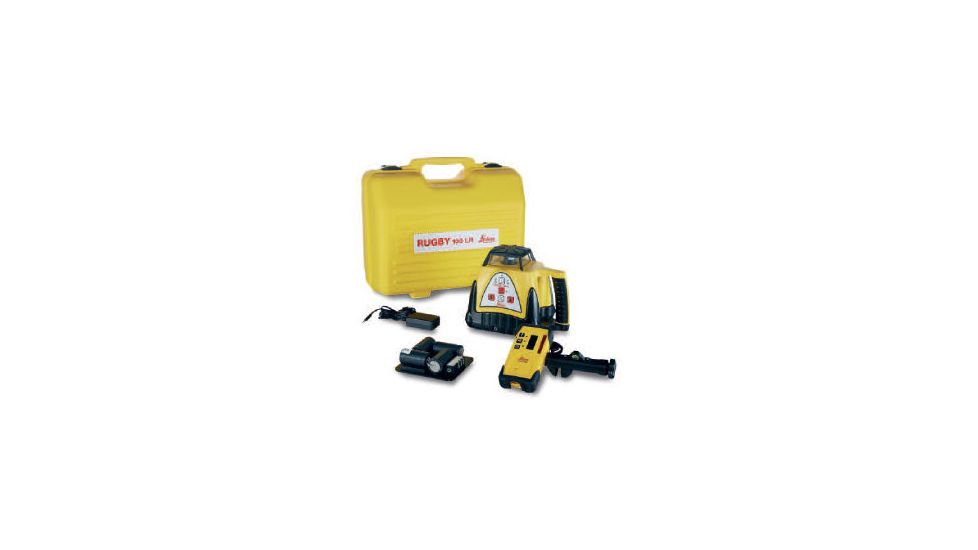 Leica Geosystems Rugby 100LR GC Package with Rod-Eye