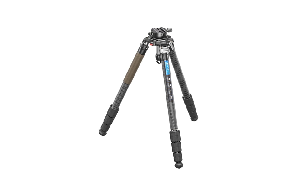 Leofoto LN-364C Heavy Duty Tripod w/ 75mm Bowl/Platform &amp; Bag -Leveling Base Kit, Black, LN-364C+YB-75LK