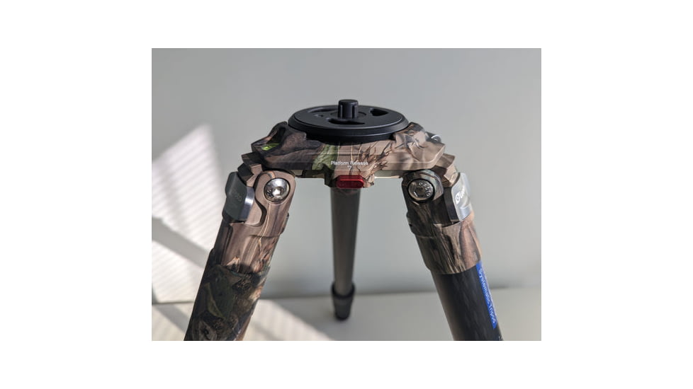 Leofoto LN-364C Heavy Duty Tripod w/ 75mm Video Bowl/Platform &amp; Bag, Camo, LN-364C-Camo