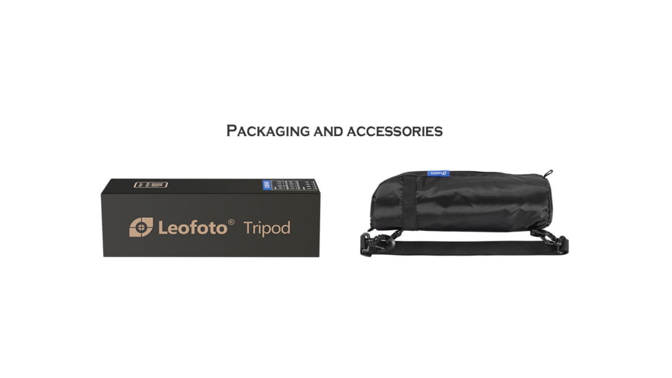 Leofoto LS-223C X Version Mini Ranger Series Tripod, Black, LS-223CX