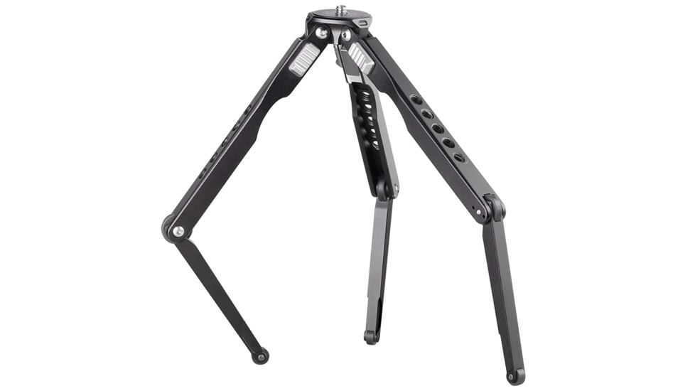 Leofoto MT-03 Folding Aluminum Mini Tripod w/ Bag, Black, MT-03